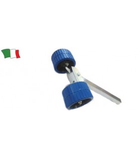 Role duble laterale albastre