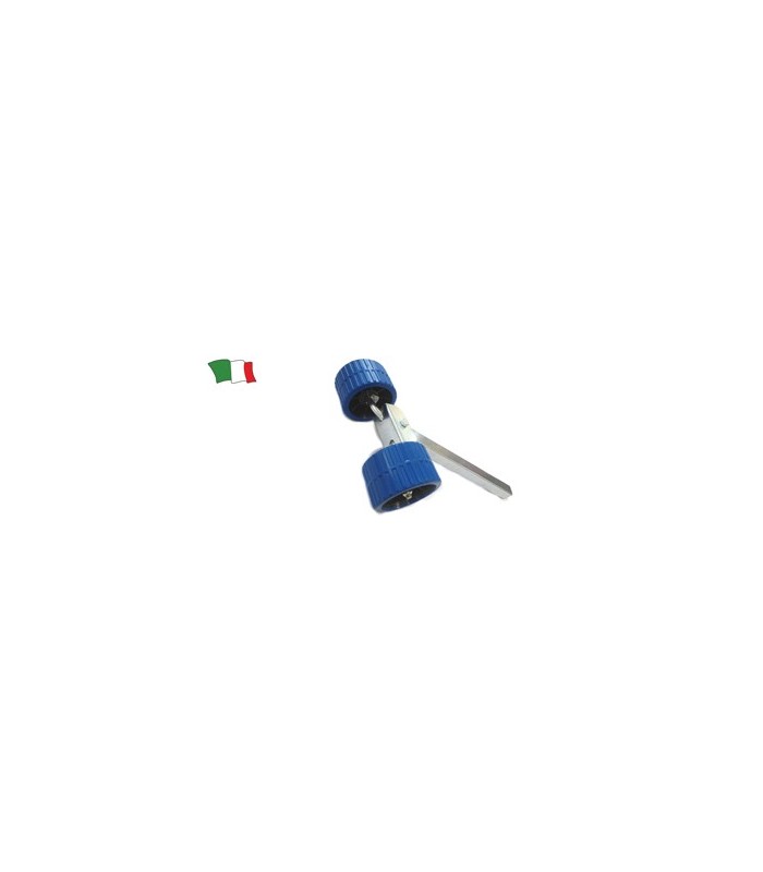 Role duble laterale albastre