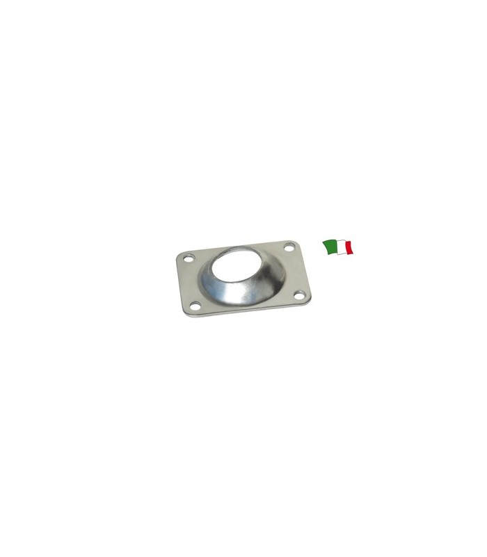 Baza dreptunghiulara la 60° din inox 