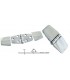 Balama inox cu capac pentru suruburi