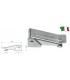 Incuietoare reglabila din inox