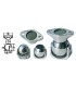 Opritor magnetic din inox pentru usi