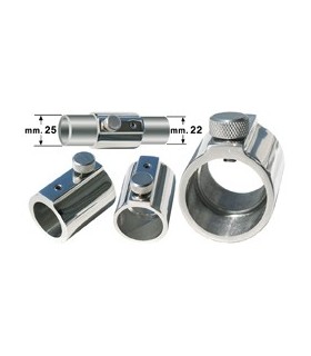 Racord trecere pentru teava de la 22 la 25 mm - inox